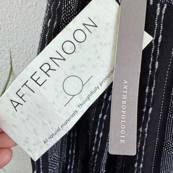 New Anthropologie x AFTERNOON Siobhan Tunic Dress size 4 Black Long Sleeve - Picture 9 of 15